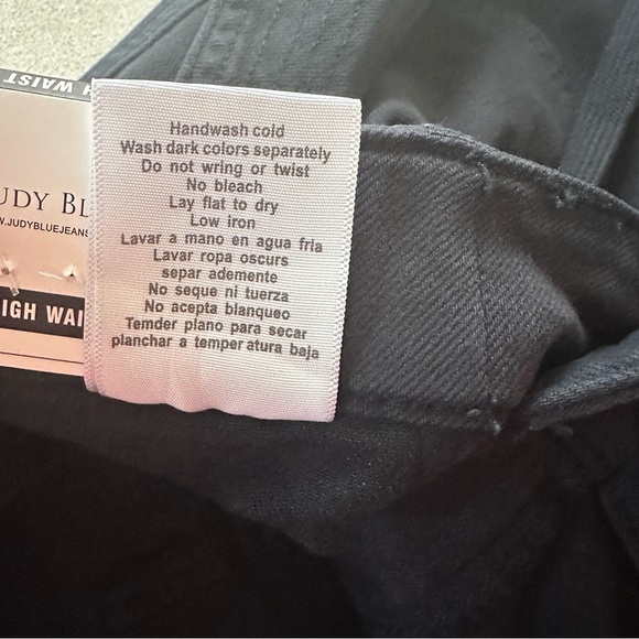 Judy Blue Double Cuff Joggers. Navy. Size 3 or 26. NWT. - Picture 14 of 14